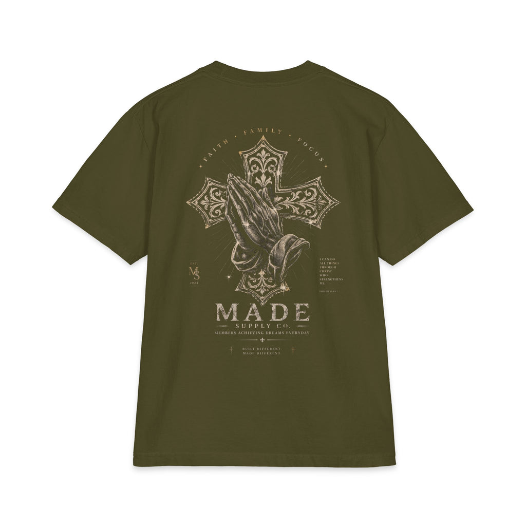MADE Cross Tee | Heavyweight Streetwear