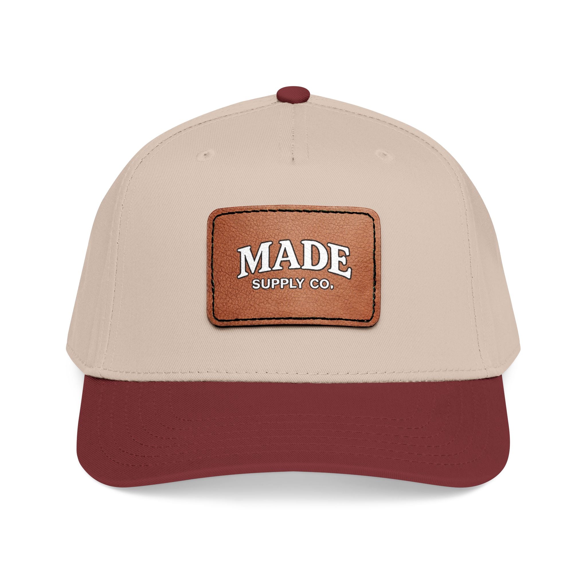 MADE Supply Co. Leather Patch Hat | Premium Heritage Headwear