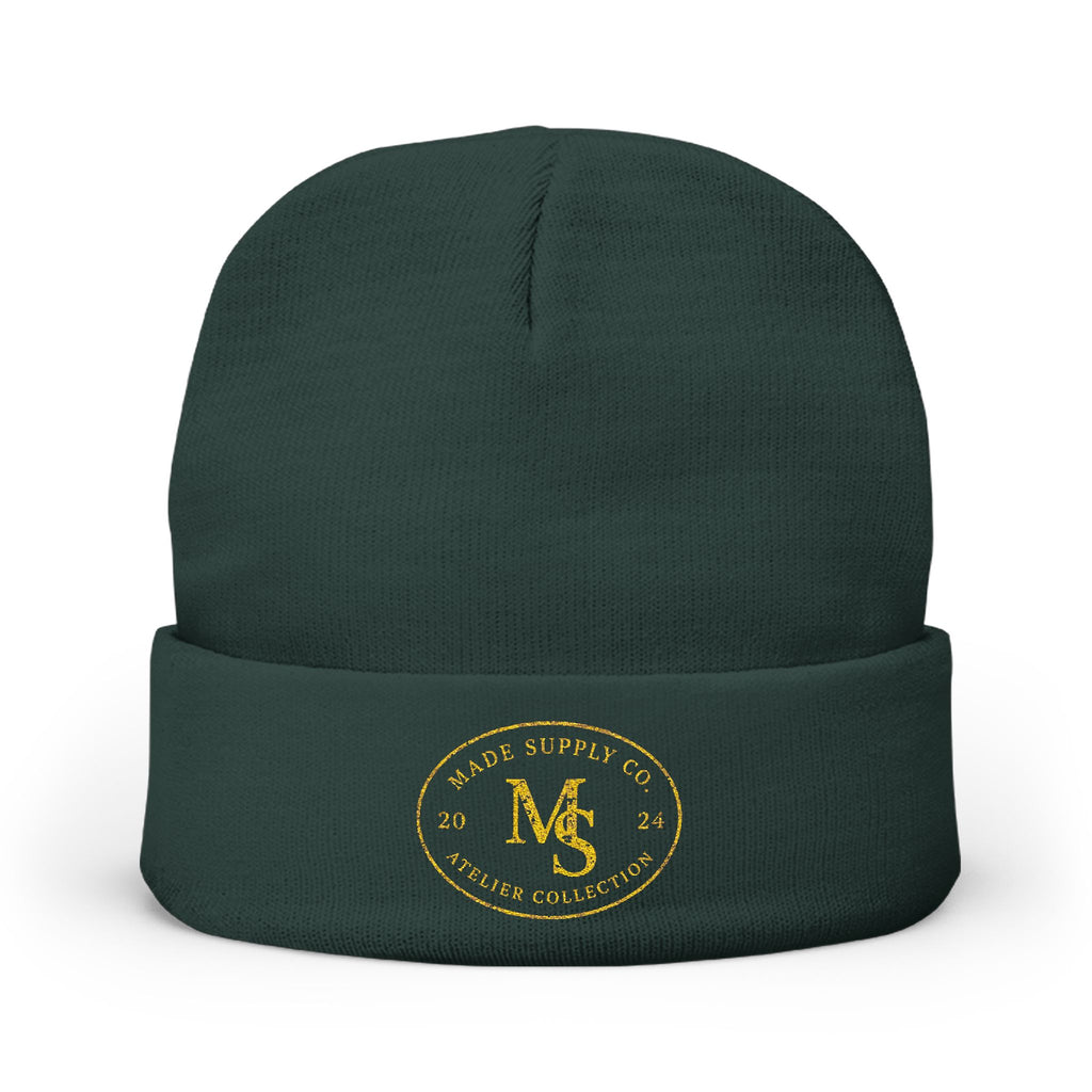 Core Knit Beanie | Premium Embroidered Headwear