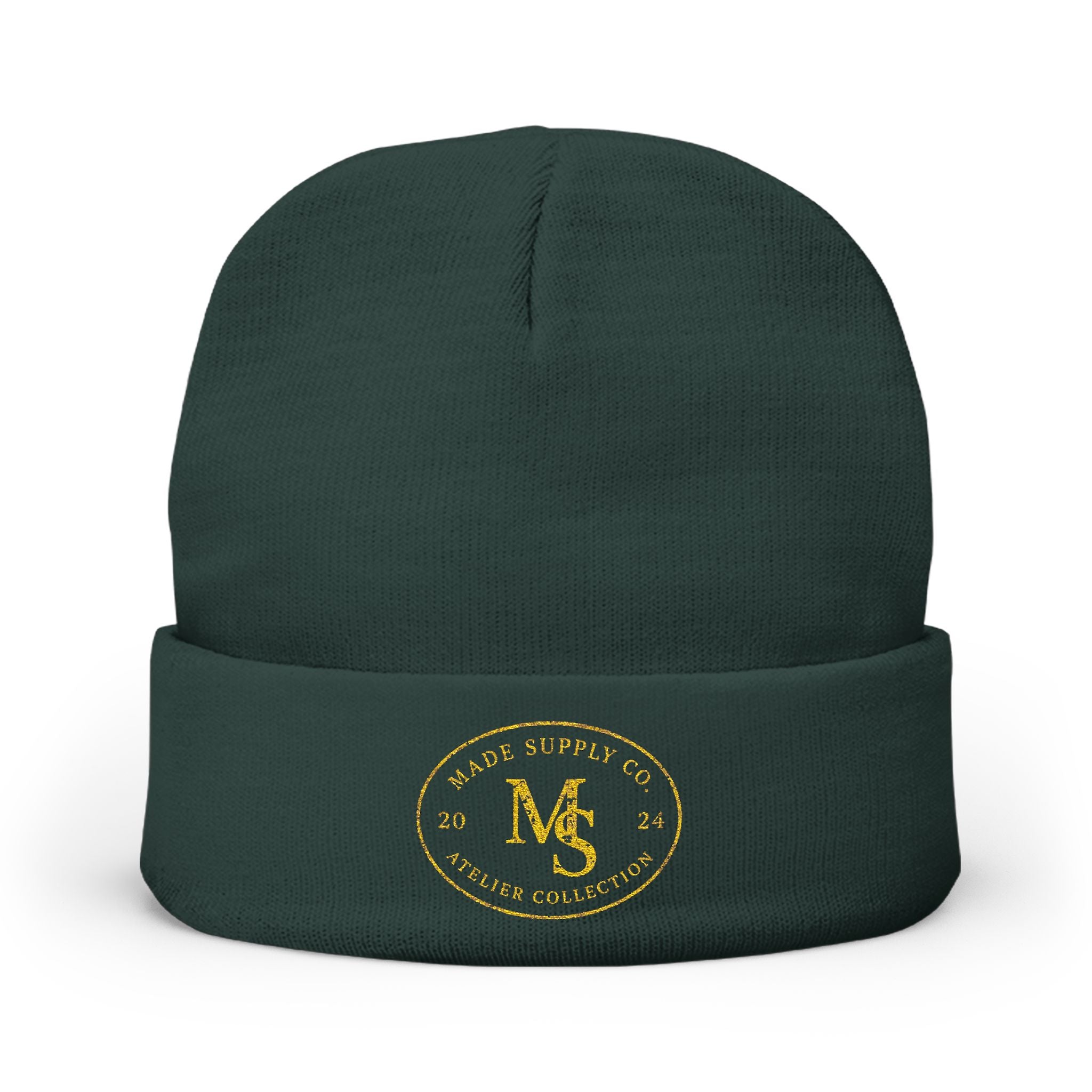 Core Knit Beanie | Premium Embroidered Headwear