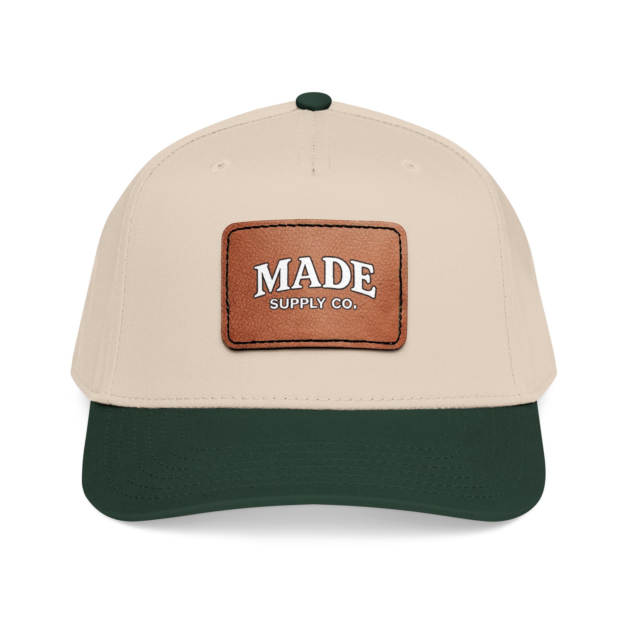 MADE Supply Co. Leather Patch Hat | Premium Heritage Headwear