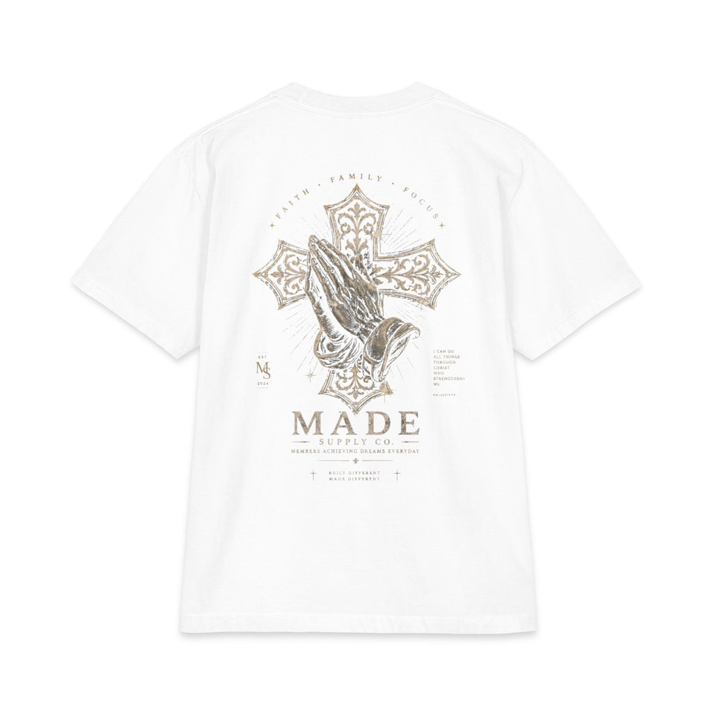 MADE Cross Tee | Heavyweight Streetwear