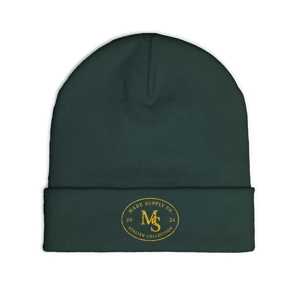 Core Knit Beanie | Premium Embroidered Headwear